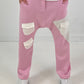 Baggy broek model "Pocket Style" - roze
