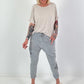 Cut-Out T-Shirt - beige