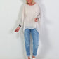 Silk Tunic with Integrated Underlayer Top - beige