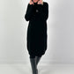 Strickkleid Modell "Shine Story" - schwarz