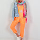 Jumpsuit Skirt - neon orange