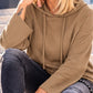 Ripp-Hoodie - camel