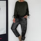 Shirt met ruches - roze