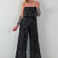 Romantischer Sommer Overall - mokka
