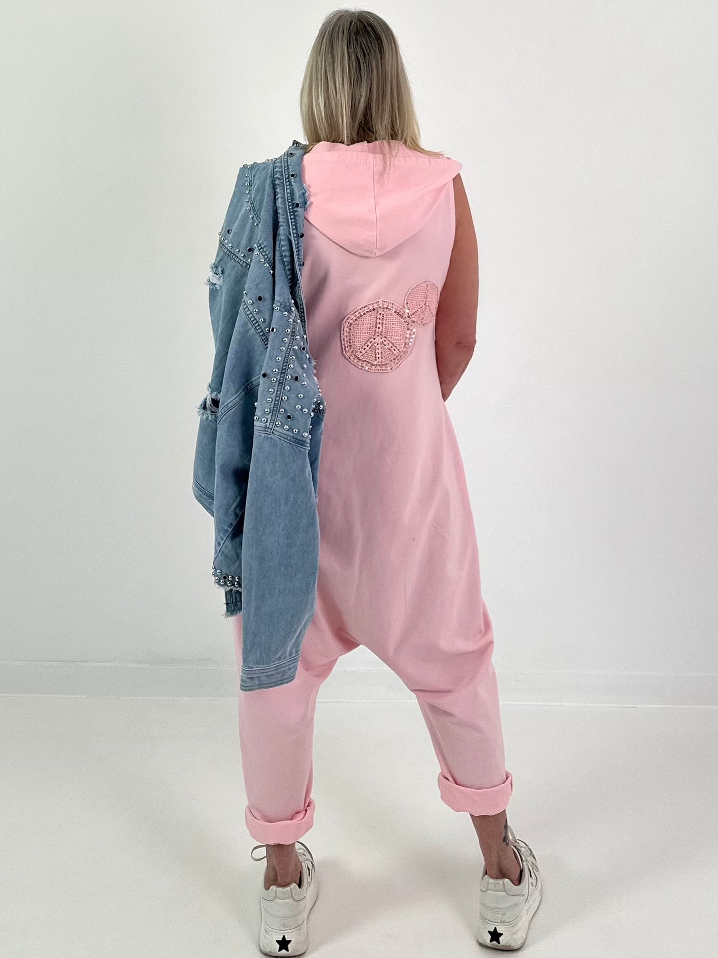 Jumpsuit Peace - rosa