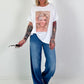T-Shirt Perfume - white-beige