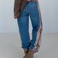 Jogg-Jeans im Used Look Dog - denim