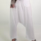 Leichte Haremhose - weiss