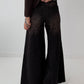 Jeans mit All Over Leo-Print und weitem Bein - leo-mehrfarbig