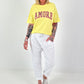 T-Shirt Amore - yellow