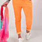 Hose im Knit-Look - neonorange( lieferbar ab 26.03.26)