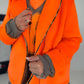 Biker Jacke - neonorange