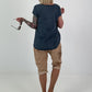T-Shirt You Can - denim blue