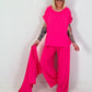 Light two-piece set - pink