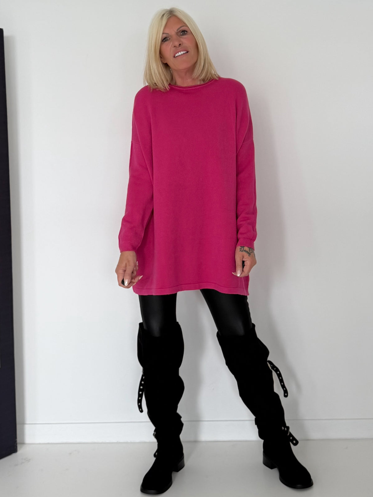 Longpullover - pink