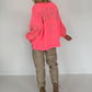 Oversized Sweater Copenhagen - neon pink