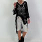 Crochet Tunic with Pattern - Black