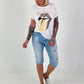 T-Shirt Be Yourself - white