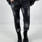 Jeans Modell "Shadow Fade" - used-black
