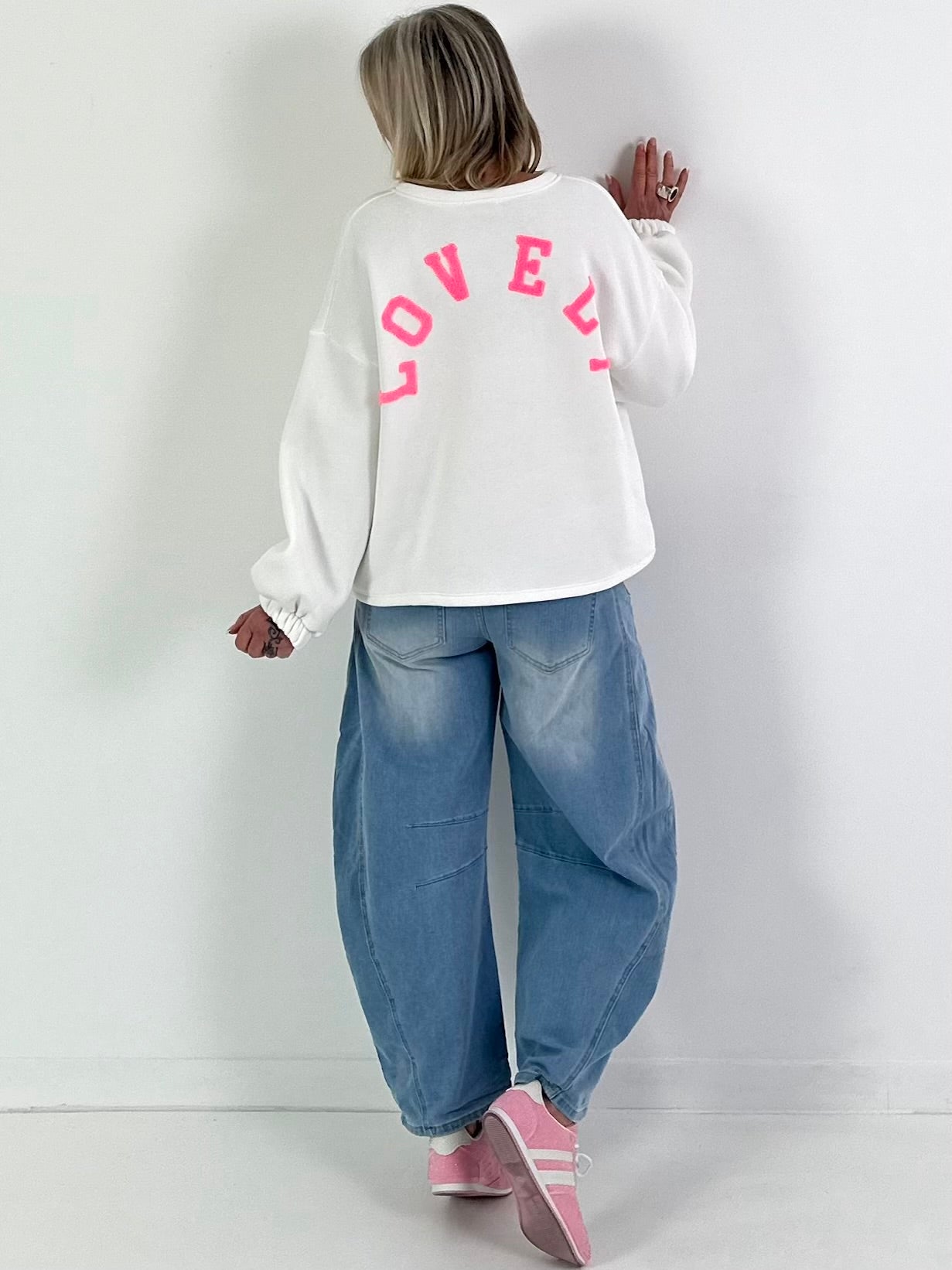 Sweater Lovely - weiss