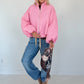 Jacke mit Puffärmelchen - rosa