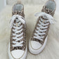 High Sneaker Leo - weiss-beige