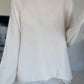 Basic crew neck sweater - ecru