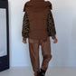 Weste mit abnehmbarer Kapuze - camel