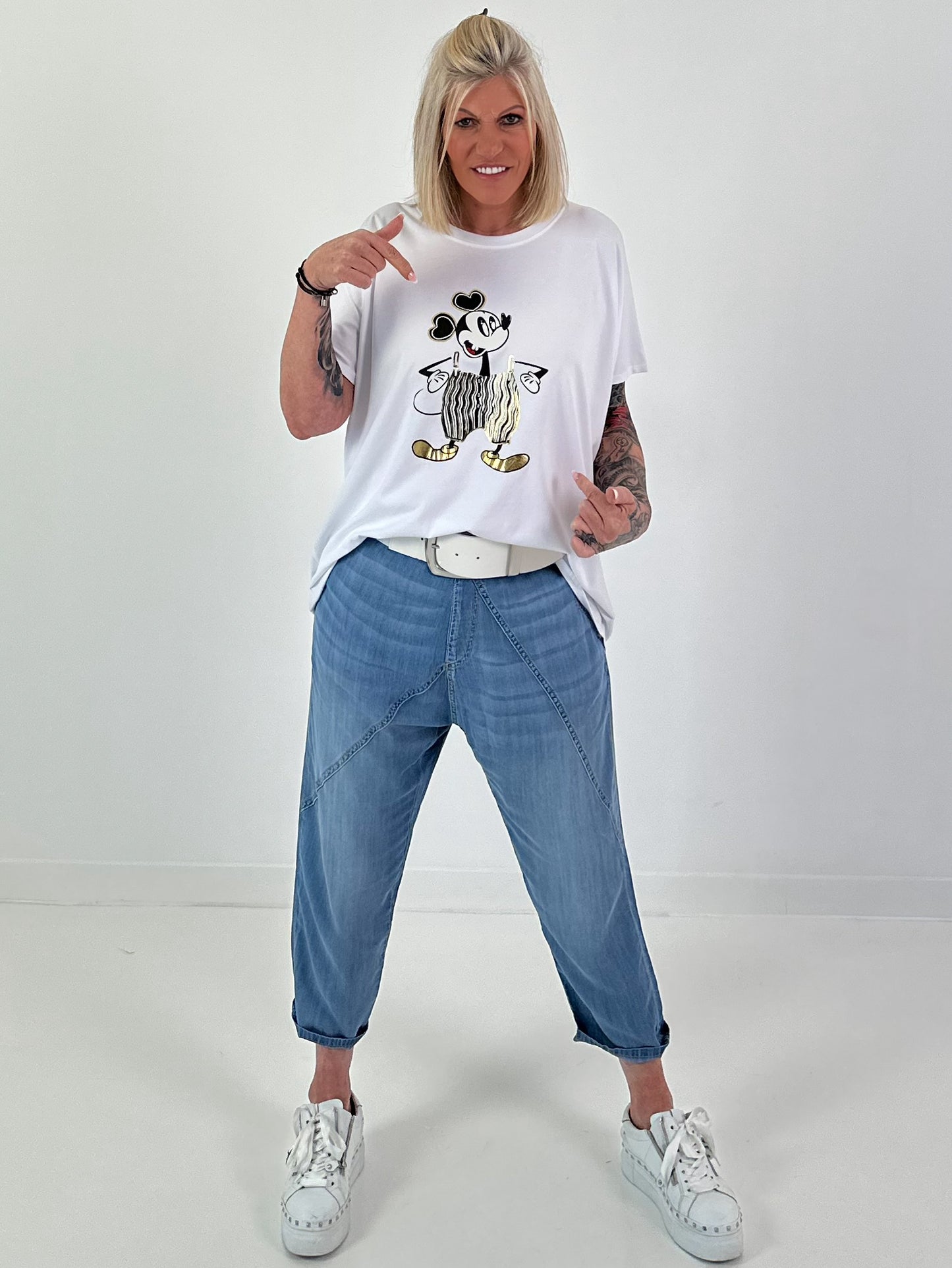 T-shirt Mouse - white
