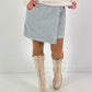 Rokje/short model "Skorty" - lichtgrijs