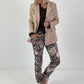 Blazer in Leder-Optik - beige