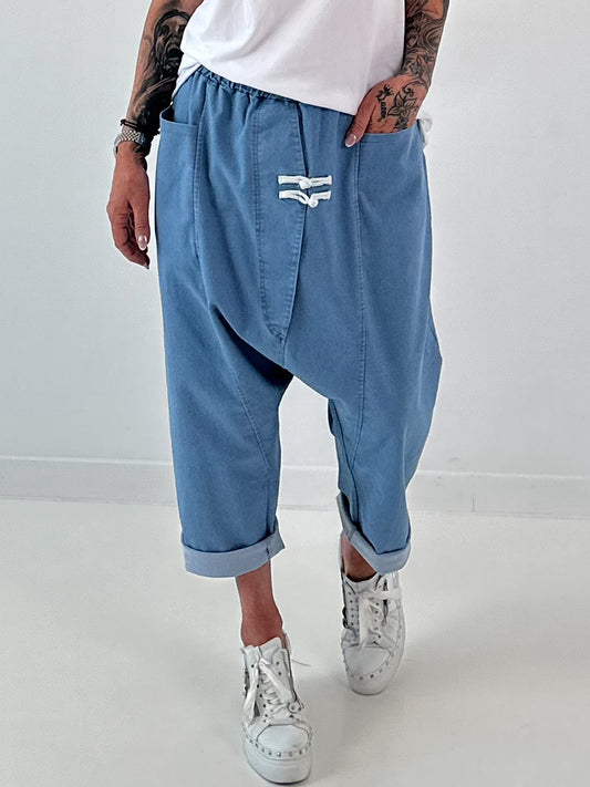 Jeans Baggy  - hellblau