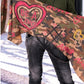 Waist Wrap in Wildlederoptik Be A Lover - mehrfarbig