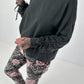 Shirt mit Raff-Details - anthrazit