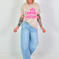 T-Shirt Drama Queen - beige