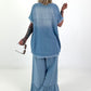 Jeansshirt Perfectly Imperfect - hellblau