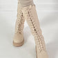 Boots model "Lacoria" - beige
