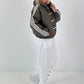 Bomberjacke mit Kapuze - oliv