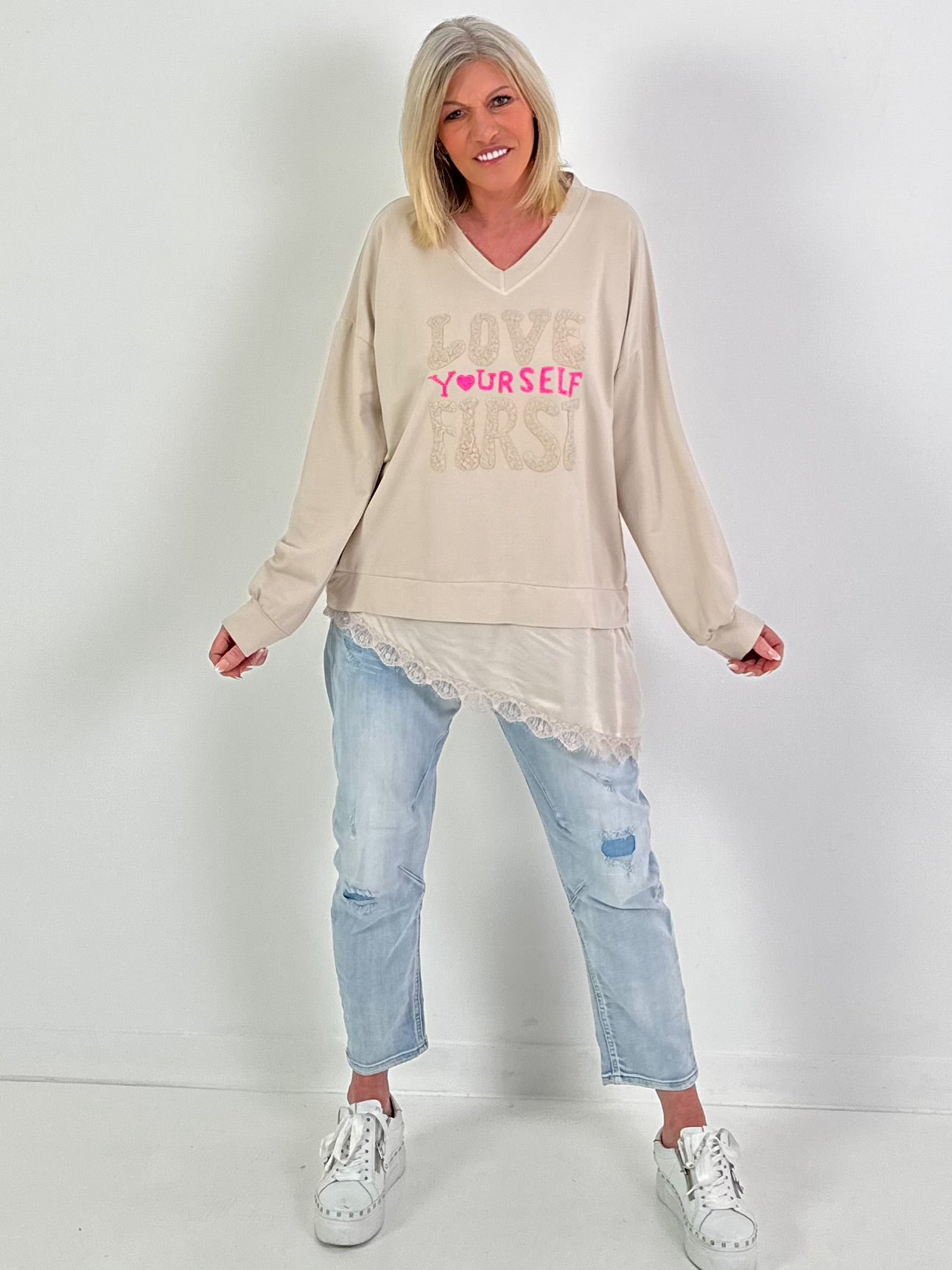 Sweater yourself - beige