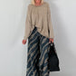 Oversized Shirt stone washed - mude