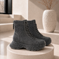 Bootie sparkle allover - grey