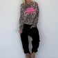 Sweater Club Amour - leo-mehrfarbig