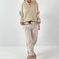 Hoodie model "Steel Hood" - beige