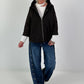 Lightweight hooded jacket - mocha