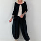 Light Harem Pants - black