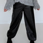 Vegane Lederhose 2 Looks - schwarz