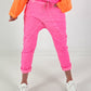 Baggy trousers OK - neon pink