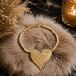 Statement Kette Herz- gold