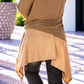 Waist Wrap in Wildlederoptik - beige