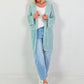 Häkeljacke mit Lurex - watergeen